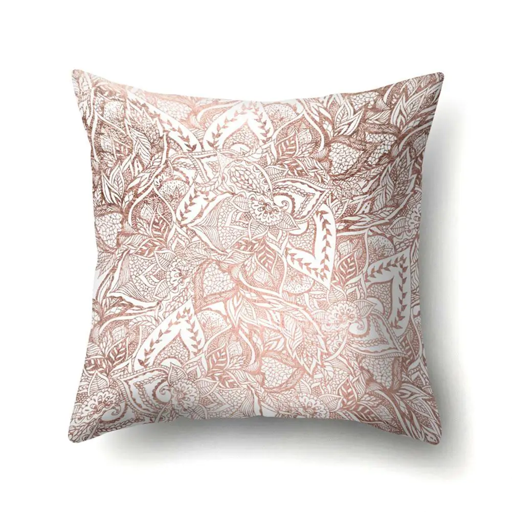 Наволочка для подушки с геометрическим принтом мандалы граффити дома и офиса