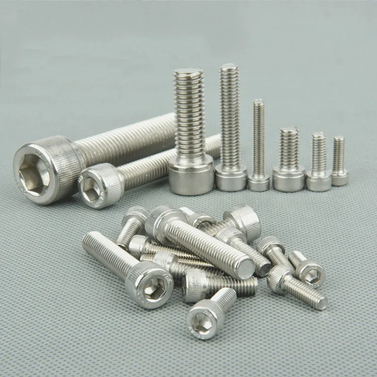 series 50 PCS high quality Stainless steel hex socket screwsM1.4/ M1.6 * 4/5/6/8/10/12 mm cylinder head bolt cup screws | Обустройство