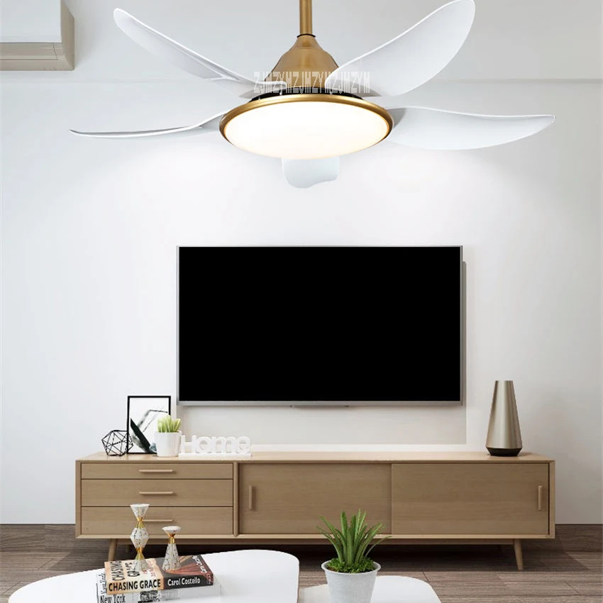 LK-D222 вентилятор люстра чердак столовая спиральный Led свет 6-шестеренчатая