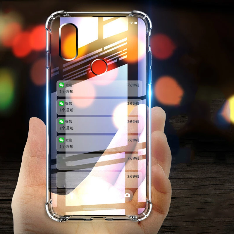 Redmi Note 7 подушка безопасности для Xiaomi прозрачная Противоударная крышка