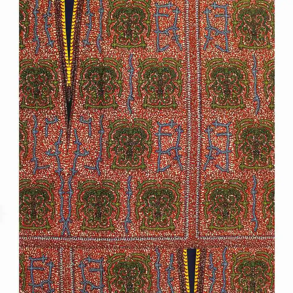 6 ярдов Mitex восковая печать/африканские ткани Kitenge/Pagnes/ткани Africain/Lapa/Chitenge DF-365 | Дом