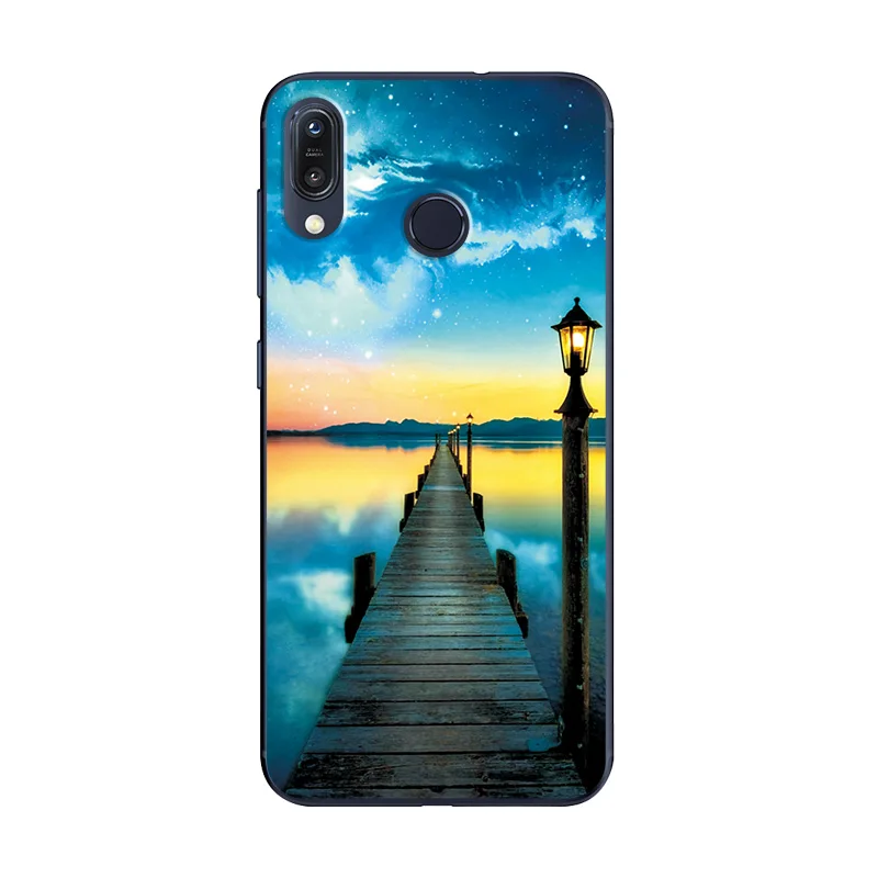 W90 Милый модный чехол для телефона Asus Zenfone ZB555KL, задняя крышка с изображением животных, сердечек для ZenfoneMax M1 ZB 555 KL, чехол-бампер - Цвет: W90