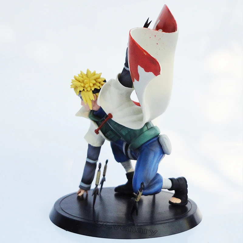 Naruto Shippuden намикадзэ Минато ПВХ фигурка Коллекционная модель игрушки 14 см|Игровые