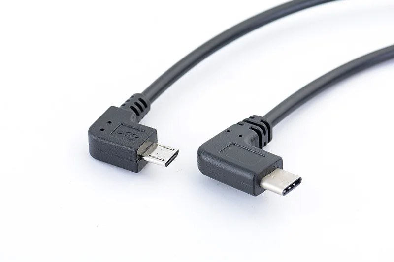 Кабель Micro USB-Type C OTG 20 см для портативного цифрового усилителя DAC | Электроника