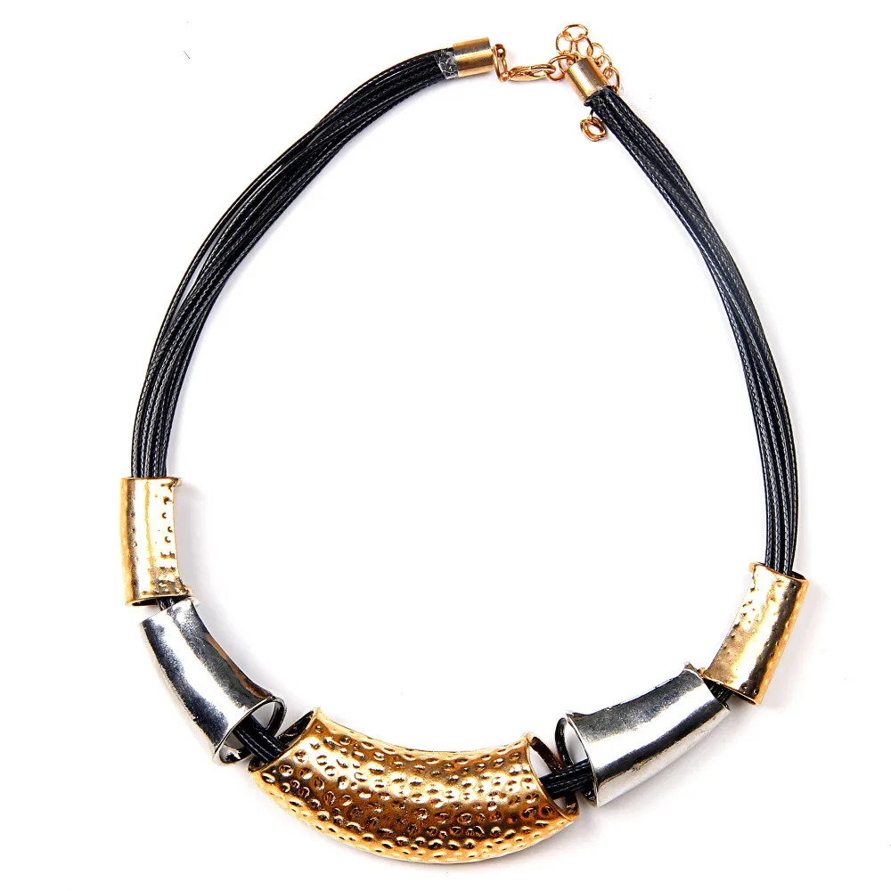 Женское массивное ожерелье чокер винтажное от известного бренда модные