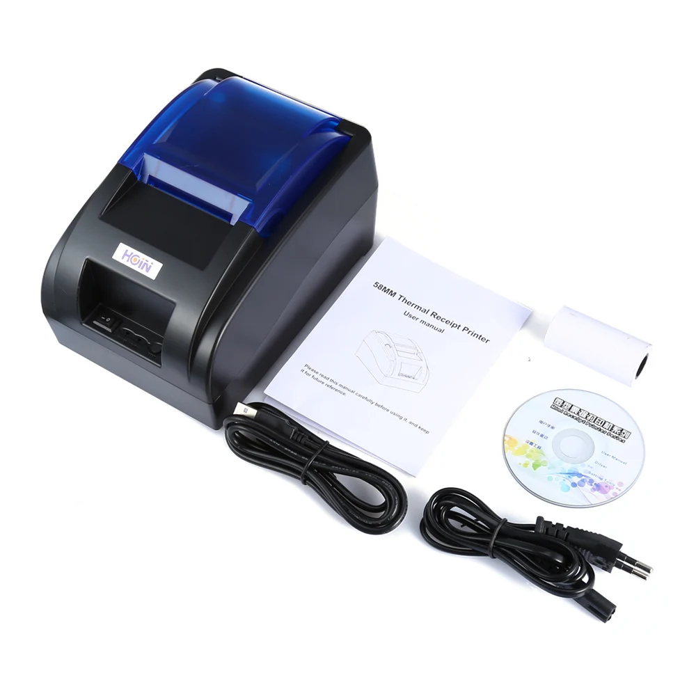 HOIN HOP-H58 USB Thermal Printer Receipt Machine Cash POS Printing Instrument Wireless Ticket Pritner | Компьютеры и офис