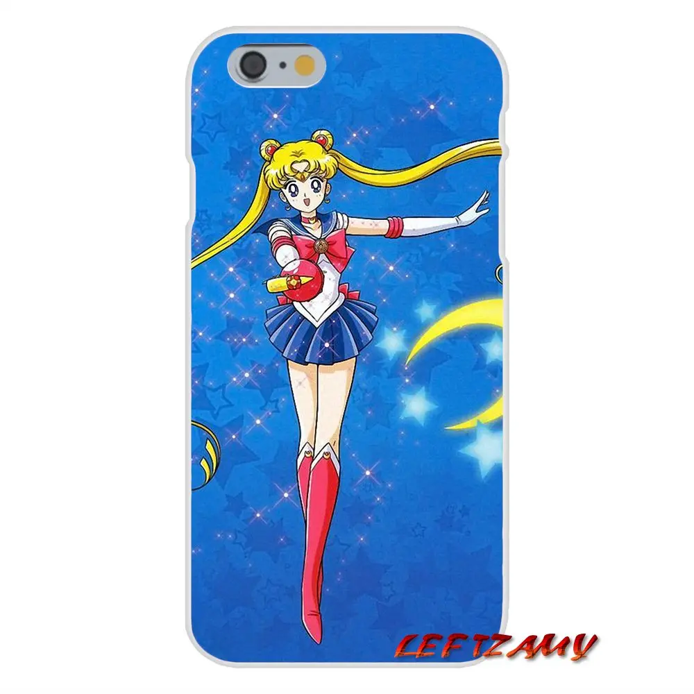 Мультфильм Сейлор Мун для Sony Xperia Z Z1 Z2 Z3 Z4 Z5 compact M2 M4 M5 E3 T3 XA Aqua аксессуары чехлы