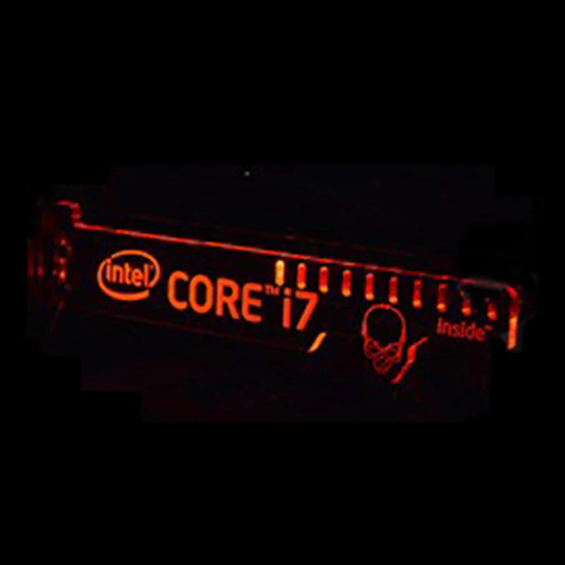 Новая Белая светодиодная расширенная версия для CORE i7 внутренняя светящаяся