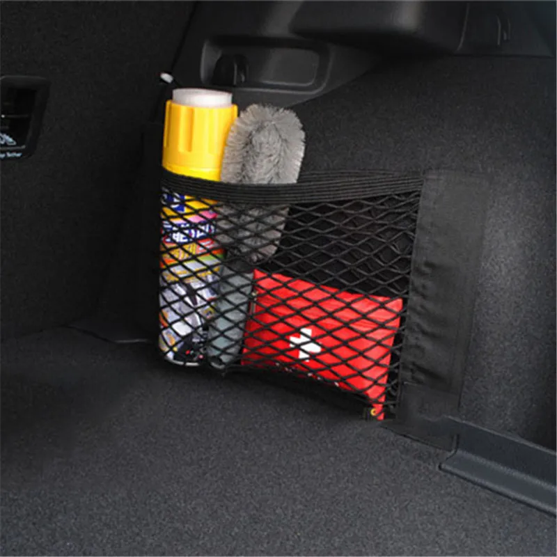 Сетка для салона автомобиля 40*25 см эластичная сетка заднего сиденья держатель