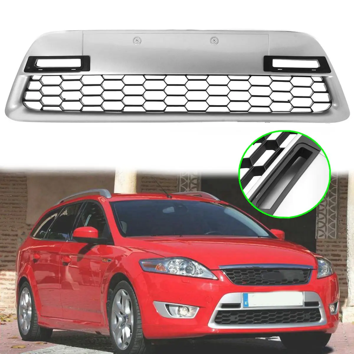 Панель радиатора для FORD Mondeo MK4 105 2007 2010 см|Гоночные решетки| |