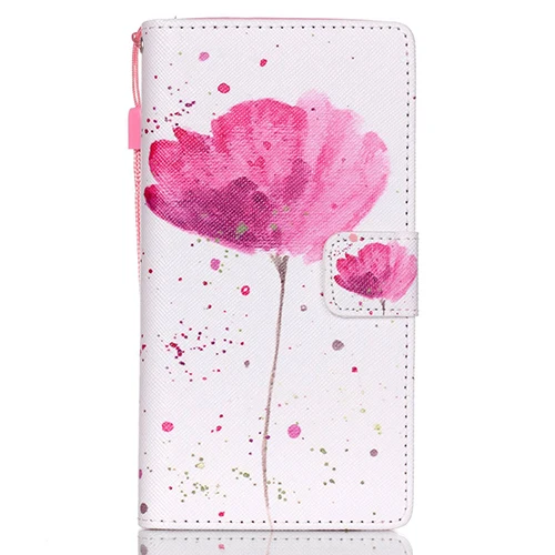9 LUCKBUY для huawei P8 Lite чехол бумажник Стенд кожа флип чехол для fundas huawei P8 Lite мультфильм мобильного телефона сумка - Цвет: 9