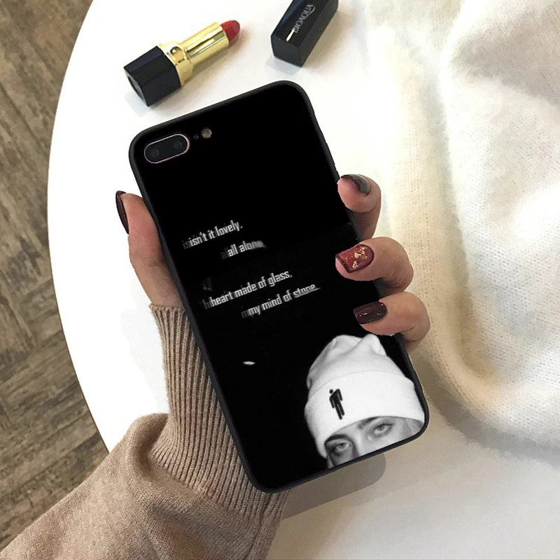 Billie Eilish Khalid милые мягкие чехлы для телефона из ТПУ с изображением популярной музыки певицы звезды для iphone 6 6S 7 8 Plus 5S X XR XS Max10 11ProMAX