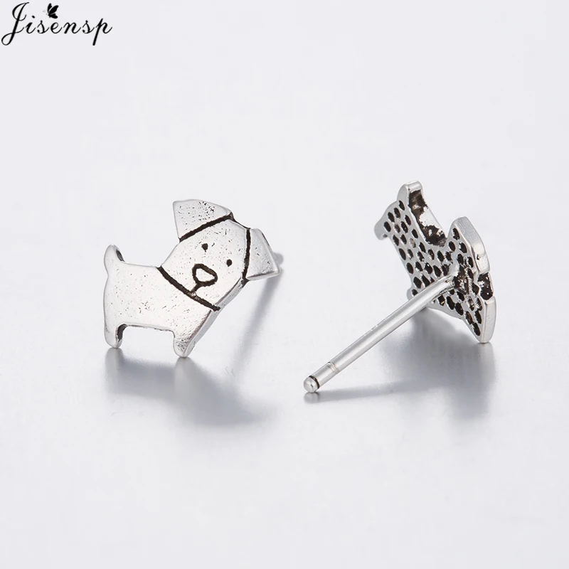 Jisensp модные серьги Boho с собаками для домашних животных женщин bijoux классические