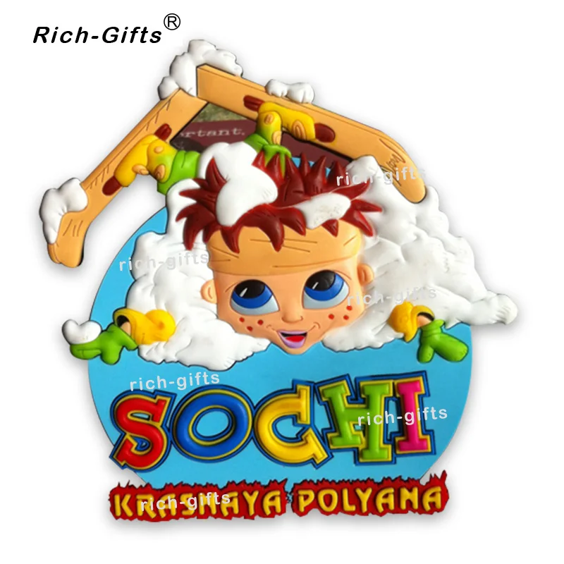 Free samples MOQ100PCS Wholesale Custom LOGO Promotion Gifts OEM/ODM PVC Personalized Magnet Fridge Souvenir Kids Birthday Gift |