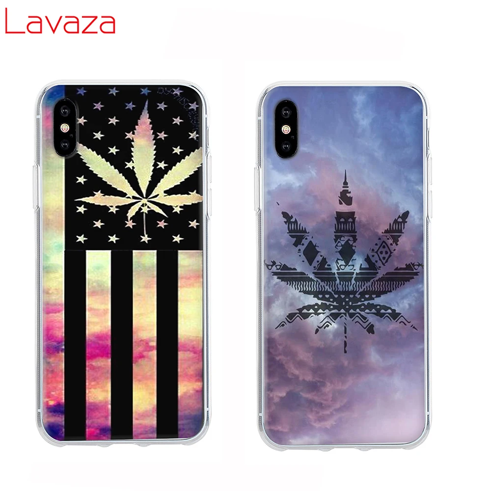 Lavaza Art High Weed Pictures Твердый чехол для Apple iPhone 6 6s 7 8 Plus X 5 5S SE XS MAX XR | Мобильные телефоны