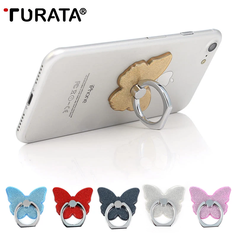 Turata палец кольцо Мобильный телефон Смартфон подставка держатель для iPhone 8 7 Plus