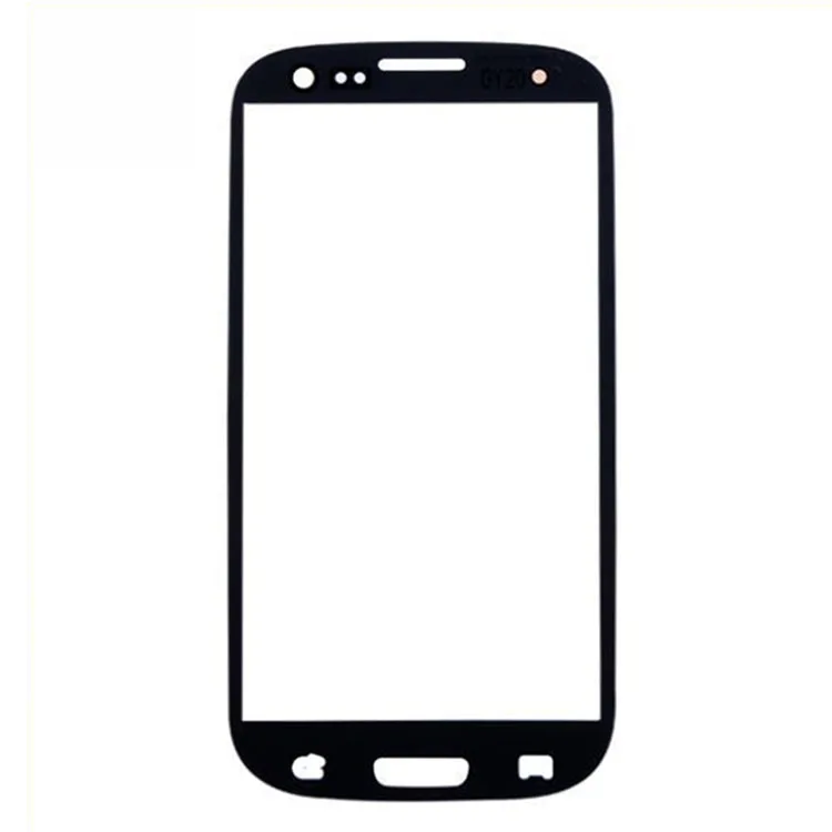 Белый для Samsung Galaxy S3 i9300 Передняя стеклянная линза Верхняя панель Замена +