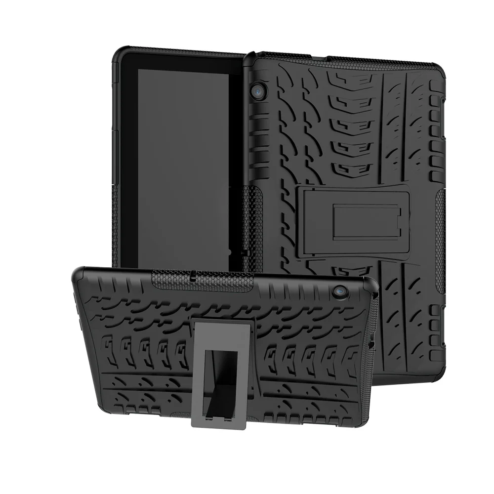 100 шт/партия Броня Dazzle TPU+ PC shell пластиковый защитный чехол для huawei Mediapad T5 10 чехол для планшета