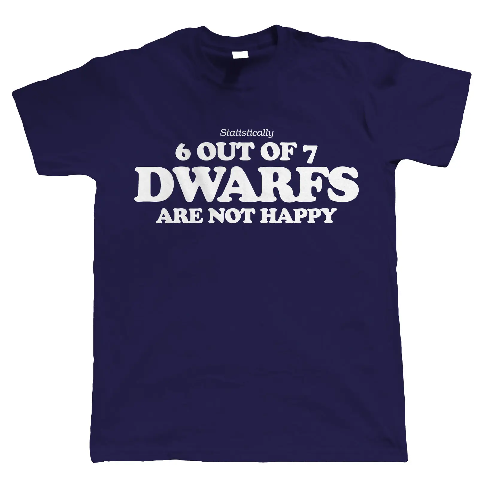 6 из 7 гномов не счастливы смешные мужские футболки-подарок для папы отца дня