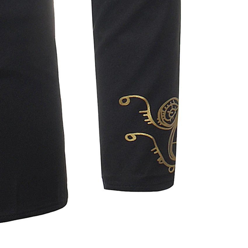 

African Printed Stand Collar Leisure Long-sleeved T Shirt Men's Wear Homme Africa Dashiki Dress Clothing Brand Casual Tee Tops