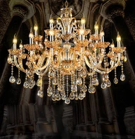 crystal chandeliers modern lighting fixture lustres de cristal lamp led suspension luminare avize lustre cristal pendientes