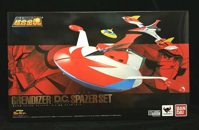 Оригинальный бандаи душа Chogokin GX 76X фигурка Grendizer D.C. Совместимый набор Spazer из "UFO