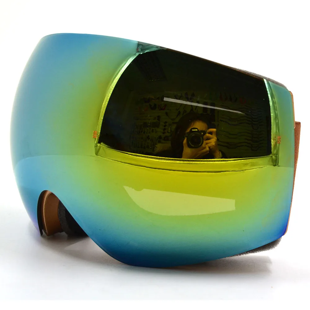 Model 3 Ski Goggles BJMOTO бренд внедорожные сноуборд Снегоход Лыжные очки Солнцезащитные очки Спортивные мотоциклетные очки цветные линзы Сноубординг очки - Цвет: Model 3 Ski Goggles