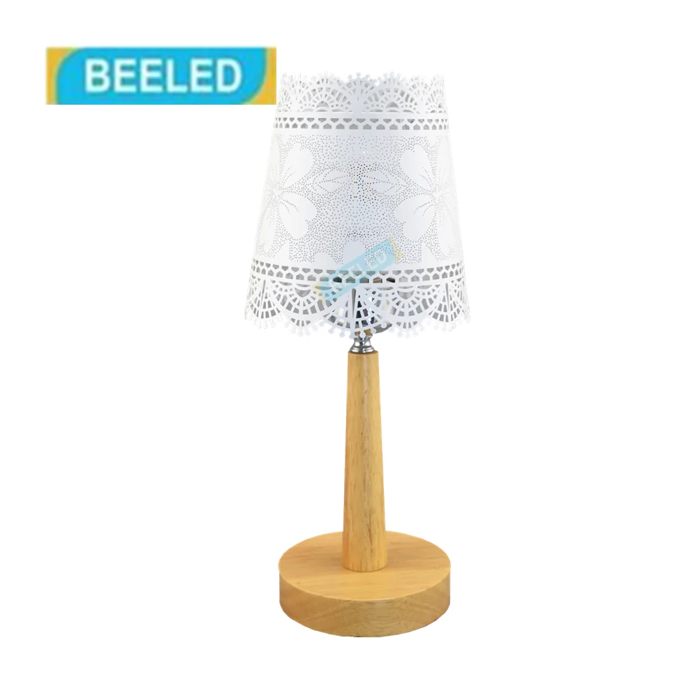 Настольные лампы для спальни ночник Белый Абажур Настольная лампа гостиной