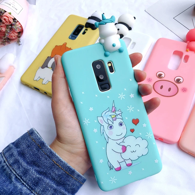 5 J4 J6 плюс 3D чехол etui samsung Galaxy J4 J6 плюс чехол Kawaii Единорог силиконовый чехол для samsung J4 J6 чехол для телефона - Цвет: 5