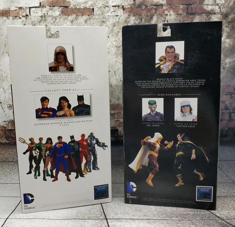 Экшн фигурки из фильма Лига Справедливости DC Shazam Black Adam Коллекционная модель