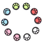 2 шт., резиновая силиконовая игровая ручка в виде кошачьей лапы джойстик для пальца, колпачок для PS3, PS4, Xbox One360, Новинка