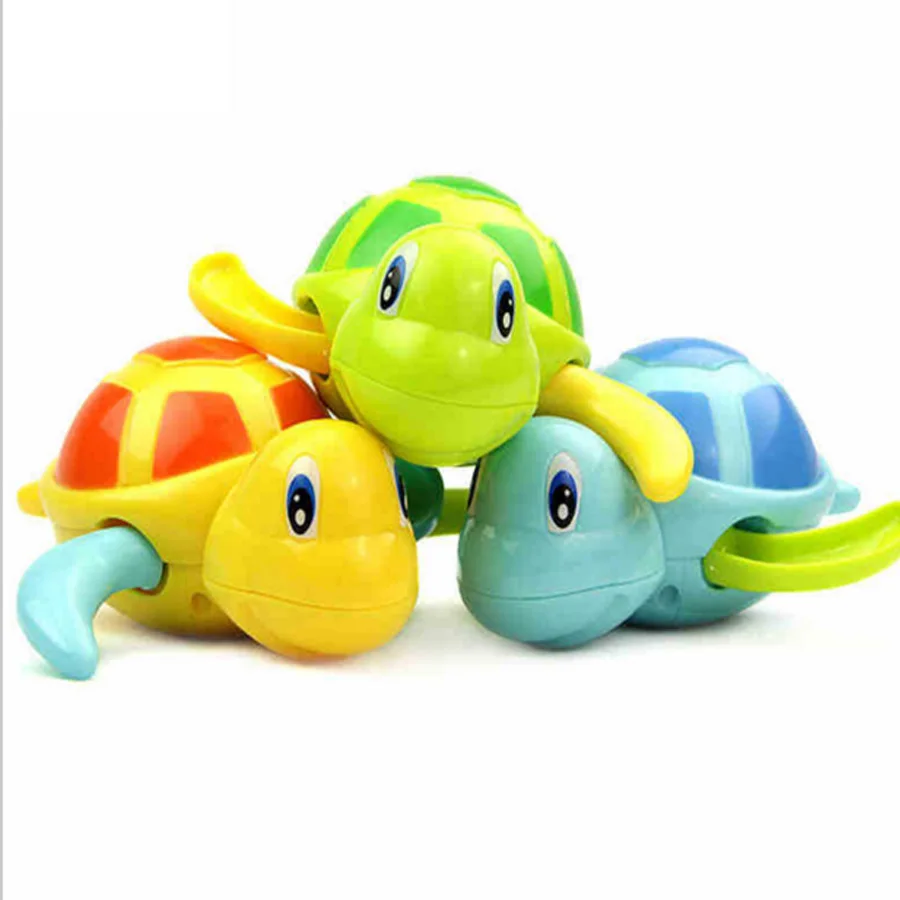 Новорожденных милый мультфильм животных Черепаха Детские Игрушки для ванной