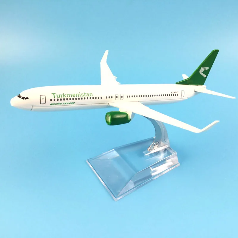 Бесплатная доставка 16 см модель самолета 737 800 из металлического сплава игрушки