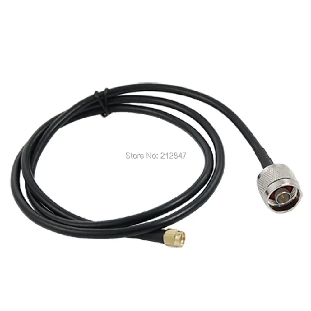 

N Male Connector to RP-SMA Male Antenna Pigtail Cable 1M
