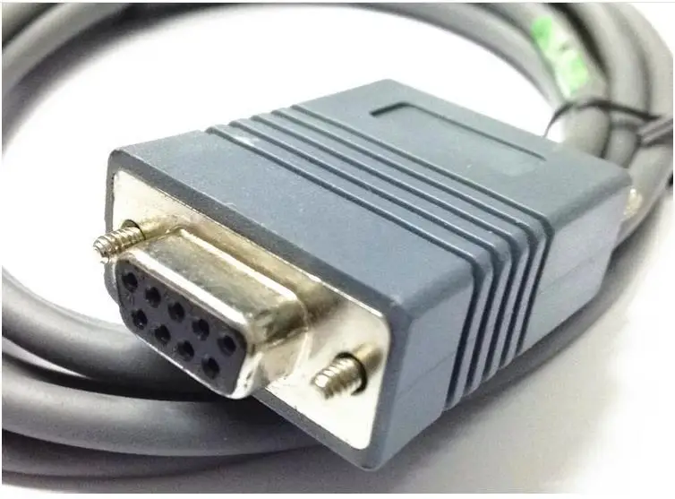 10 шт./Символ LS2208 RS232 RJ45 К DB9 Женский сканер штрих кода последовательный консольный