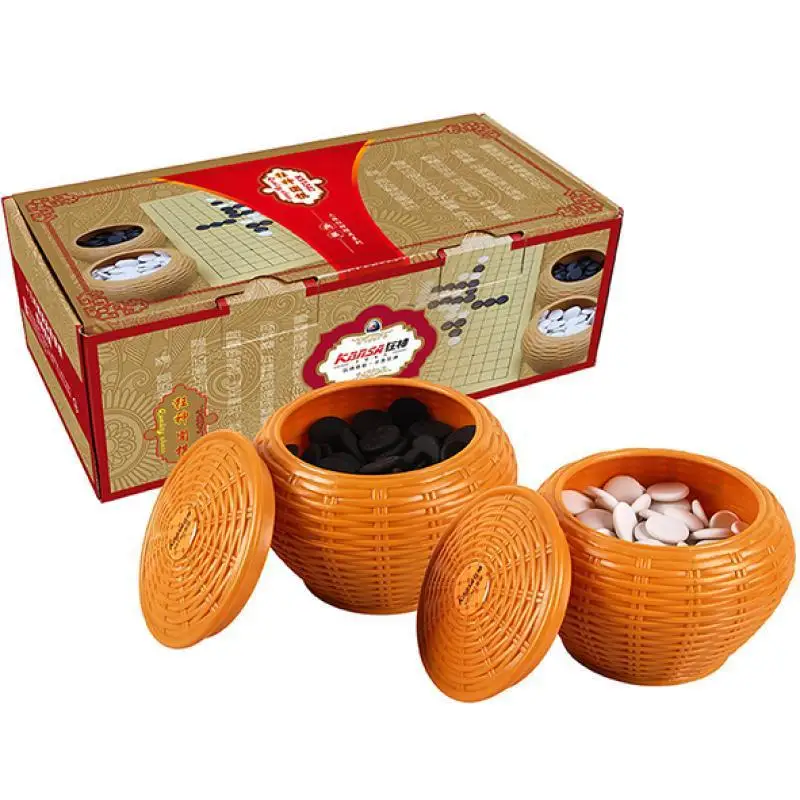 

Mad God 1342 Go Teaching Supplies Imitation Bamboo Box Packaging High Quality Chess