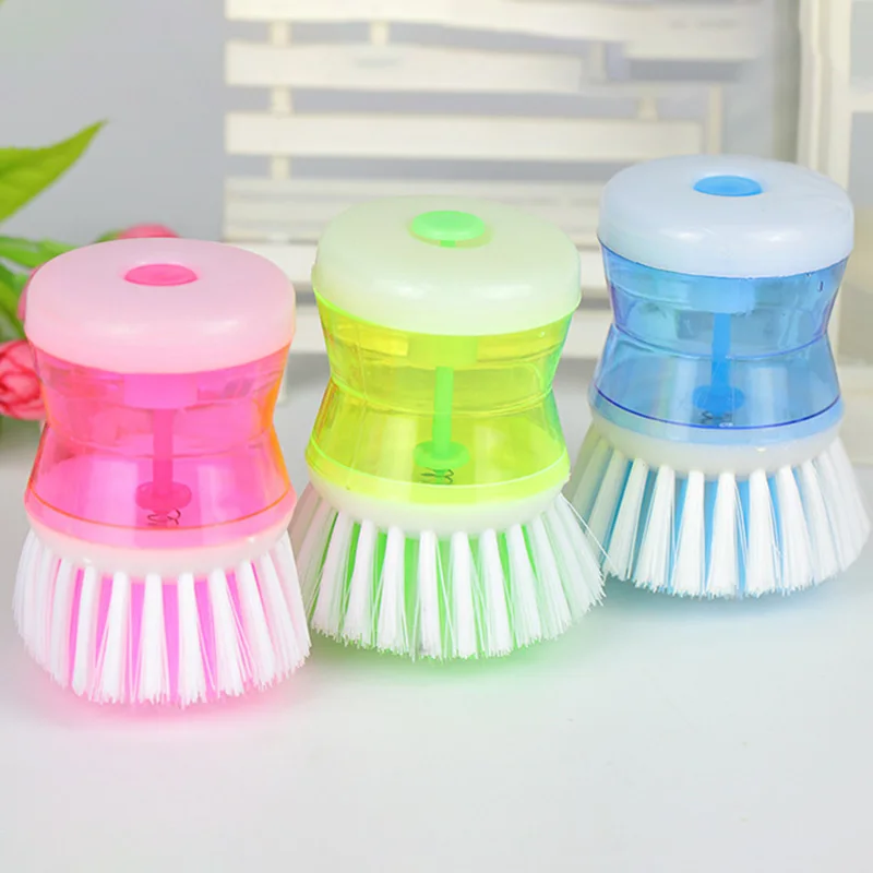 1 шт. милый кухонный инструмент для мытья кастрюли миска посуды щетка рук