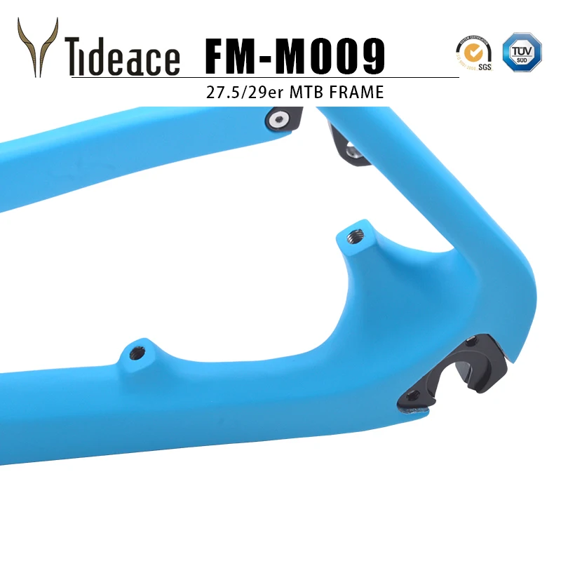 Tideace рама для горного велосипеда из углеродного волокна 29er MTB карбоновая 142*12 или