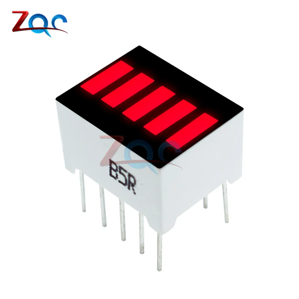 5 шт. сегментный красный светодиодный дисплей для Arduino|Детали и аксессуары