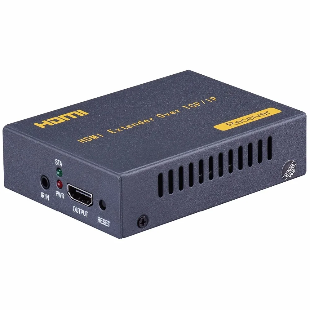 Удлинитель HDMI по IP ZY DT103A 150 м с ИК через UTP/STP CAT5e CAT6 Rj45 кабель 1080P удлинитель