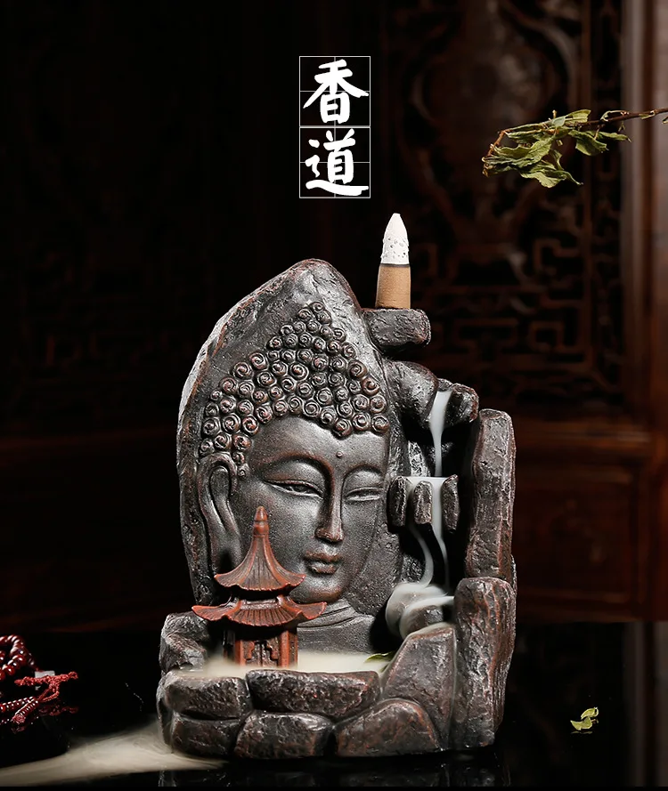 Лампа для благовоний и креативный тонус Будды|tower incense burner|incense burnerincense censer |