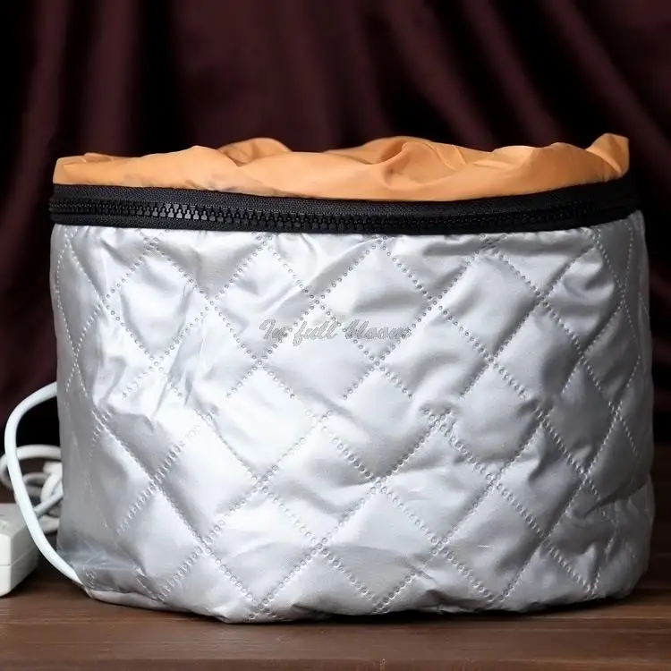 Домашняя электрическая Паровая шапка для волос с подогревом горячим маслом