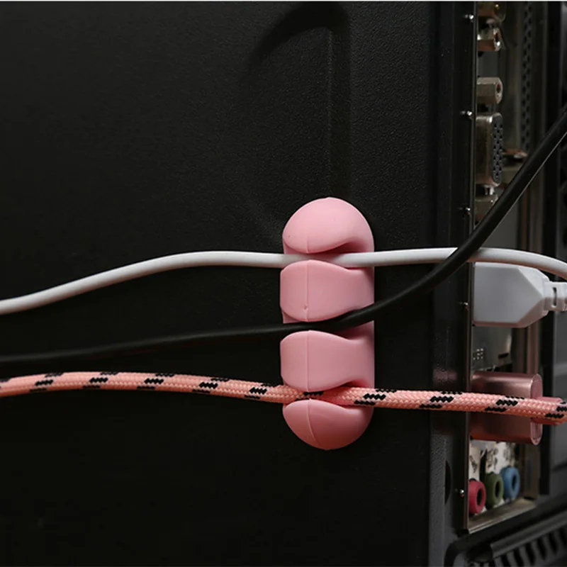2 шт. зажимы для шнура и зарядного устройства USB | Дом сад
