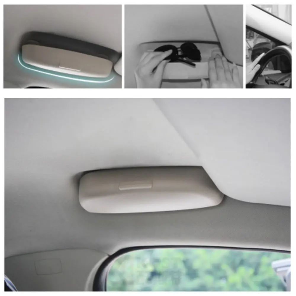 Новый Авто Передняя солнцезащитные очки корпус коробки украшение автомобиля для