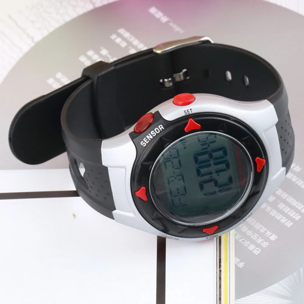 Водостойкий Пульс пульсометр секундомер Счетчик калорий спортивный фитнес