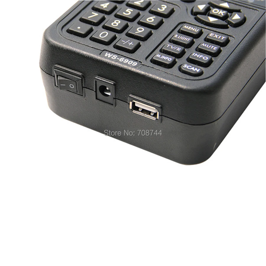 Satlink WS6909 3,5 'DVB-S& DVB-T Combo сигнал ресивер Satlink 6909 спутниковый& наземного сигнала метр Sathero Satlink WS-6909
