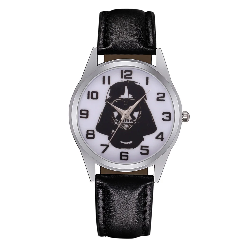 Детские часы с изображением черепа из мультфильма для мальчиков и девочек