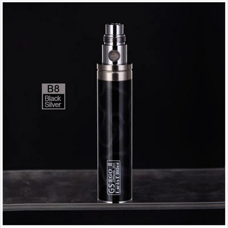 2 шт./лот оригинал GS eGo II 2200 мАч батарея 3D Ego огромная емкость подходит 510 ego ce3