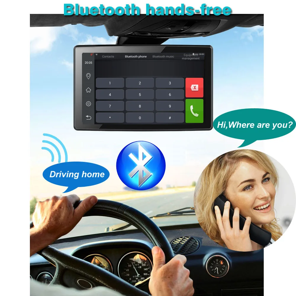 MTHNHO 9 &quotWi Fi автомобильный dvr камера Android gps навигации ADAS видеокамера регистратор