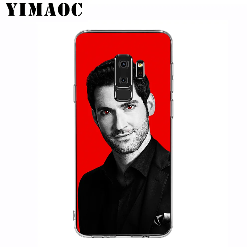 Yimaoc Люцифер ТВ-шоу Мягкий силиконовый чехол для телефона samsung Galaxy S10 S10E S9 S8 плюс S7 S6